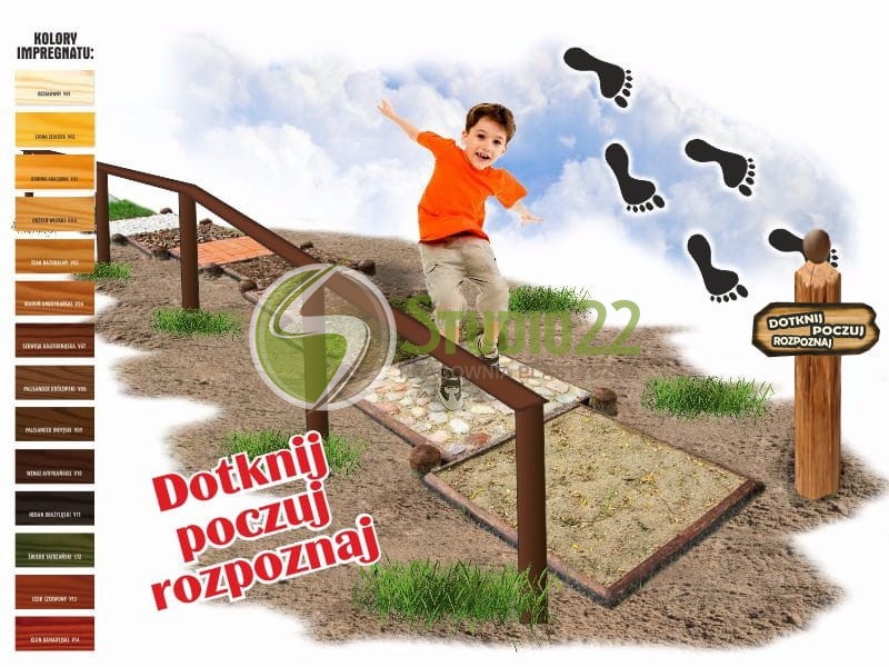 ŚCIEŻKA ZMYSŁÓW -  dotknij, poczuj, rozpoznaj 1