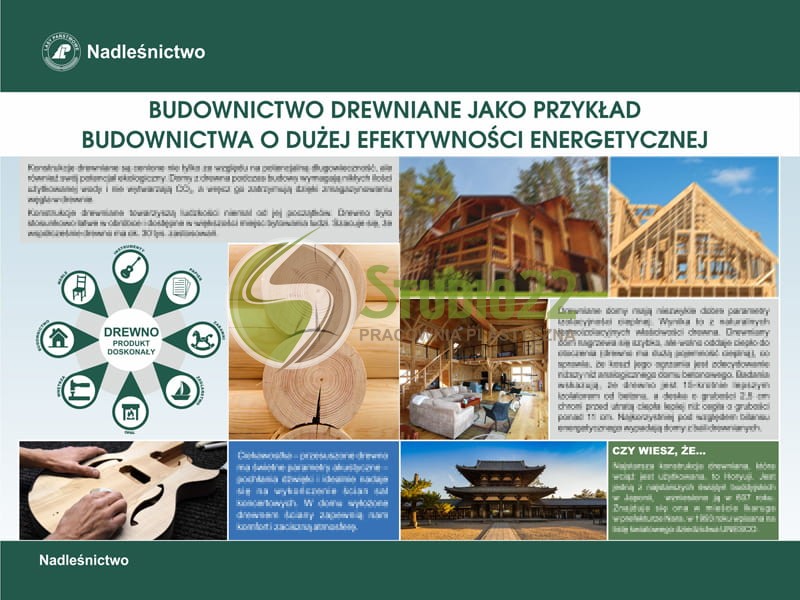 Budownictwo drewniane jako przykład budownictwa o dużej