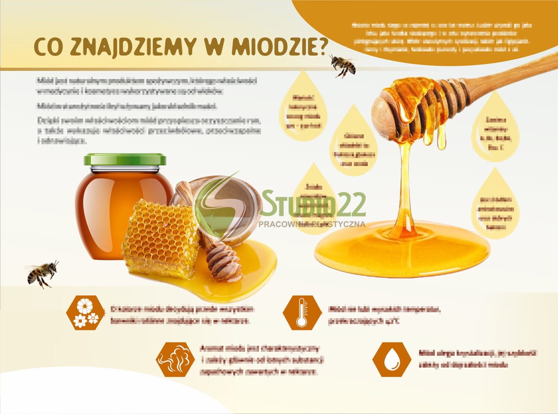 Co znajdziemy w miodzie?